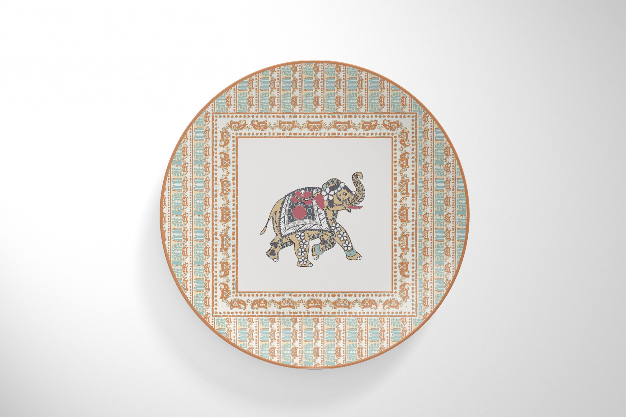 Elephant Dinnerware Plate – BollyDoll