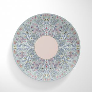 Extravagant Floral Dinnerware Plate