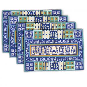 Blue and Gold Placemat